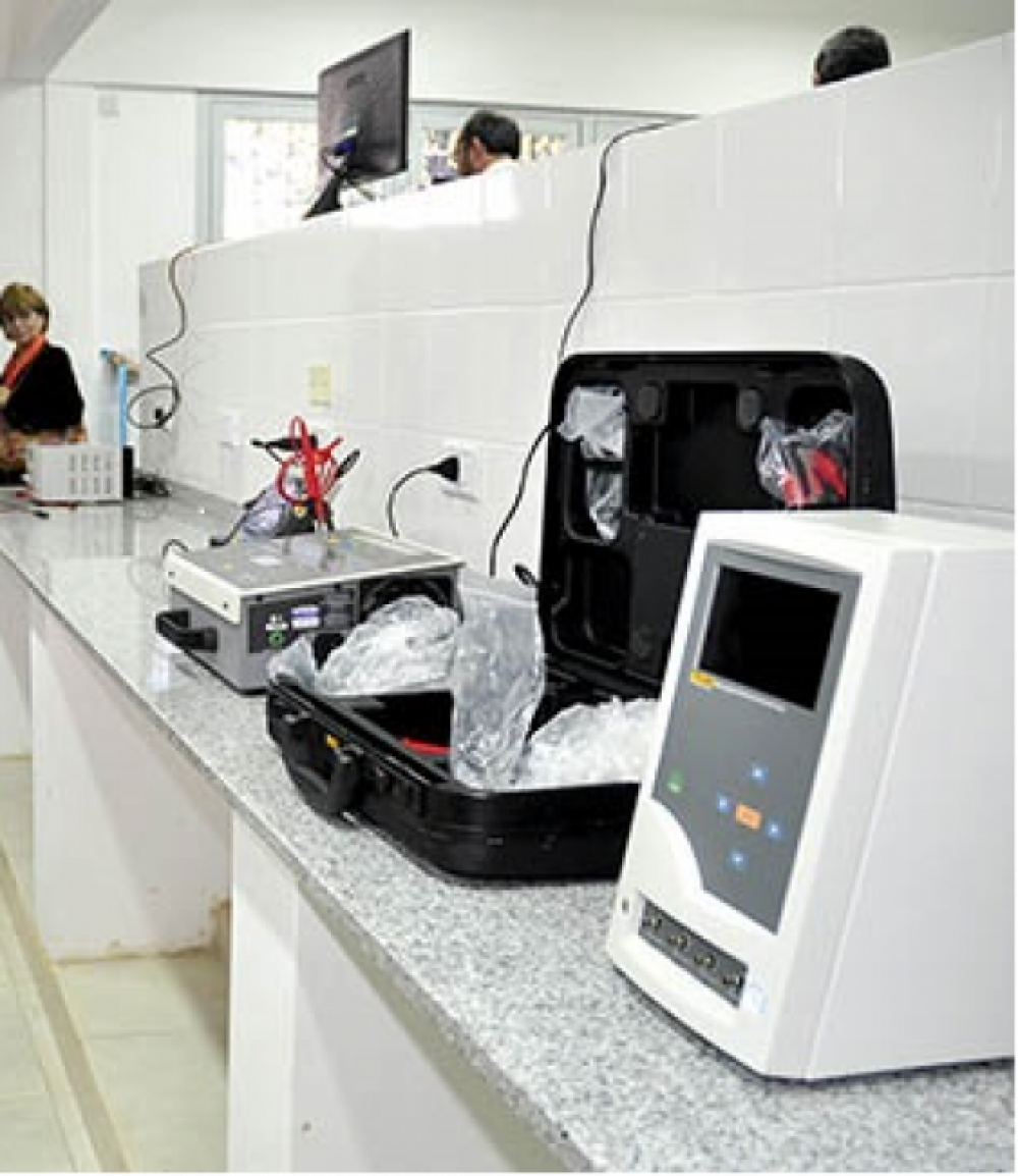 Moderno laboratorio de calibraci�n m�dica en Salta