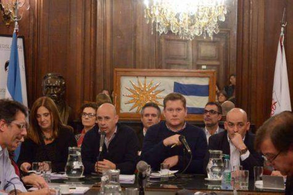 Ocampo present� el proyecto de la Polic�a