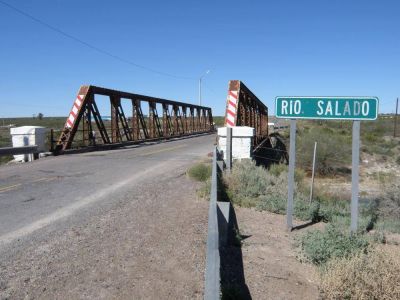 R�o Salado: baj� 10 veces su caudal y tiene una salinidad superior al mar
