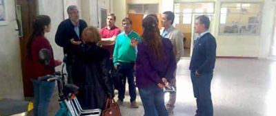 Ministros del gobierno provincial visitaron el �Campito Centenario� y confirmaron la continuidad de actividades