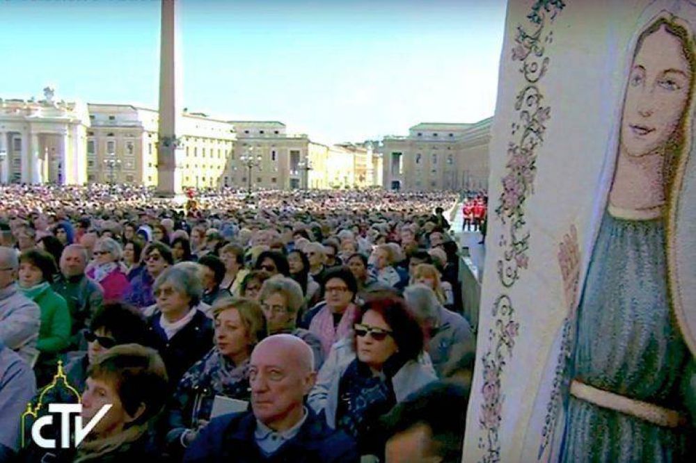El Papa en el Jubileo Mariano: �Sepamos agradecer a Dios como lo hizo Mar�a�