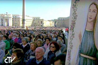 El Papa en el Jubileo Mariano: �Sepamos agradecer a Dios como lo hizo Mar�a�