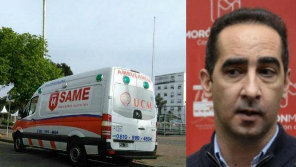 Negociado PRO: la Comuna le contrata ambulancias al secretario privado de Tagliaferro