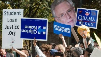 Las encuestas muestran una ca�da del magnate republicano