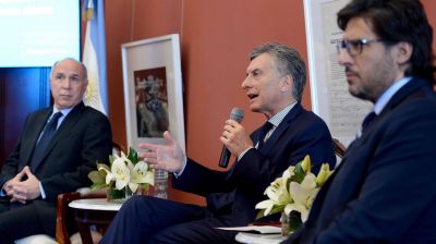 A horas de la marcha, Macri habl� sobre inseguridad y present� el 