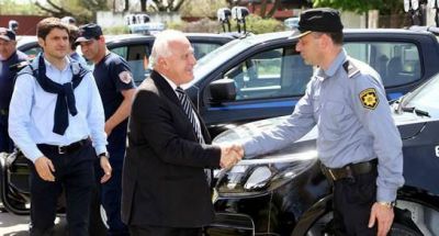 Lifschitz present� las nuevas camionetas de la Polic�a