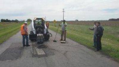 Trabajos de mejoras en la Ruta 80