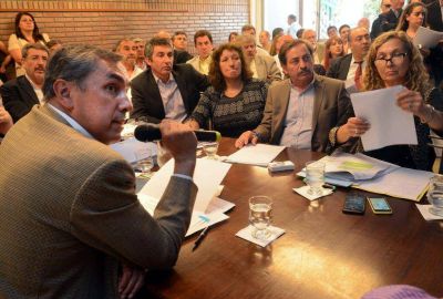 Cornejo pidi� respaldo para energ�a