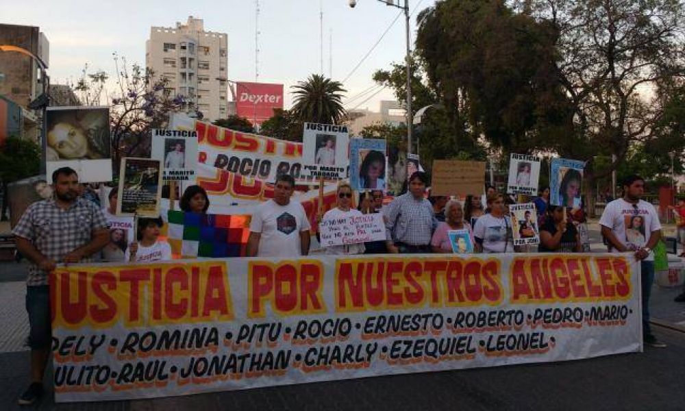 Escasa presencia en la marcha contra la inseguridad