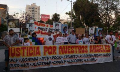 Escasa presencia en la marcha contra la inseguridad