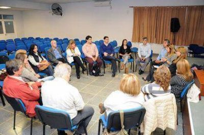 Britos presente en la mesa de articulaci�n del Consejo Provincial de Educaci�n y Trabajo