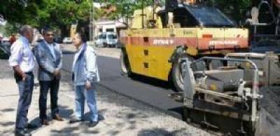 Avanz� el 50 por ciento de la obra de avenida Juan B. Justo