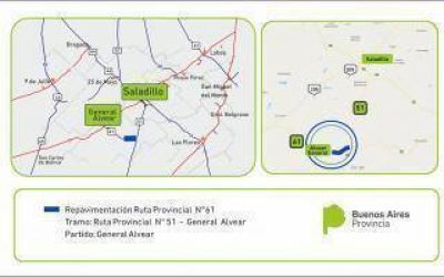 Provincia licit� repavimentaci�n de tramos en rutas 11; 61; 65 y 70
