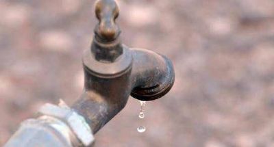 Se registrar� baja presi�n de agua en toda la ciudad