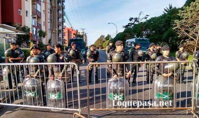 Impresionante despliegue para cuidar a Macri