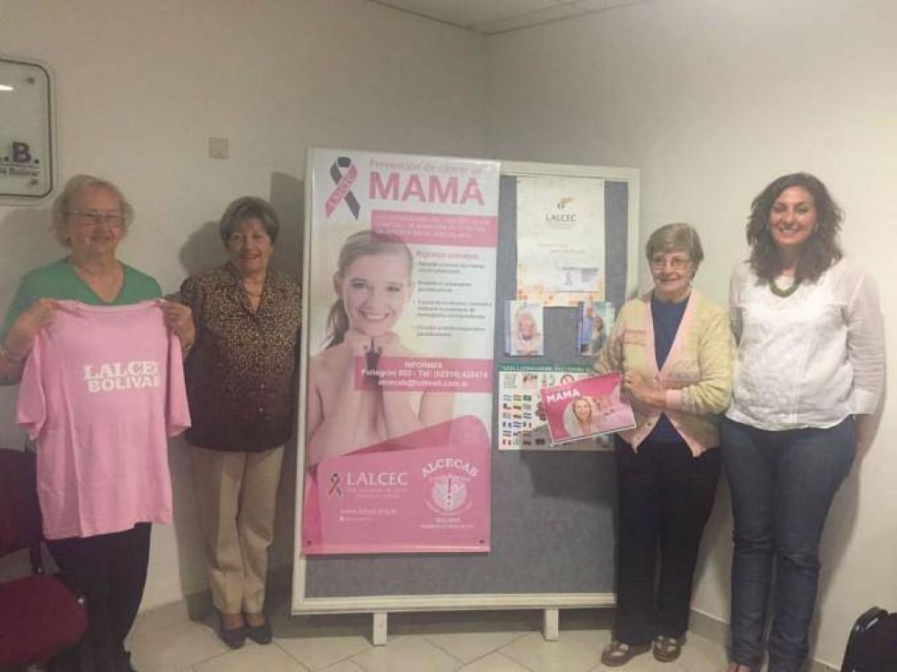 El municipio y LALCEC presentaron una campaa de prevencin de cncer de mama