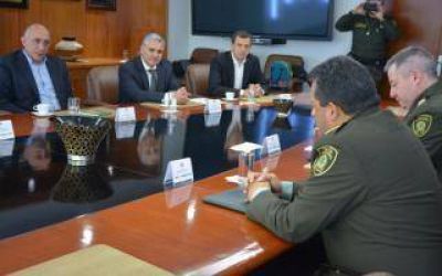 El Intendente de Bol�var comenz� las actividades de su viaje a Colombia