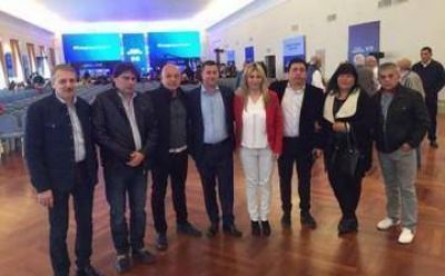  Malena Galmarini cancel� su bajada a Brown y se evidenciaron las divisiones en el bloque massista.