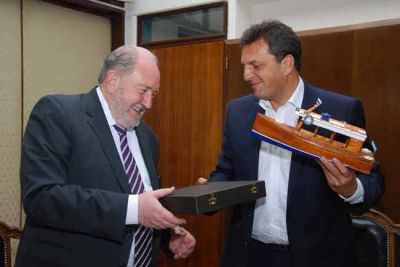 Verna se reuni� con Massa: �Hay un Gobierno que quiere dar trabajo y tenemos que ayudarlo�