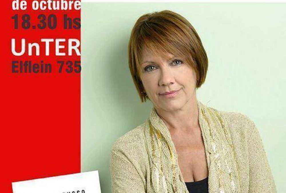 La periodista Sandra Russo presenta su libro en Bariloche