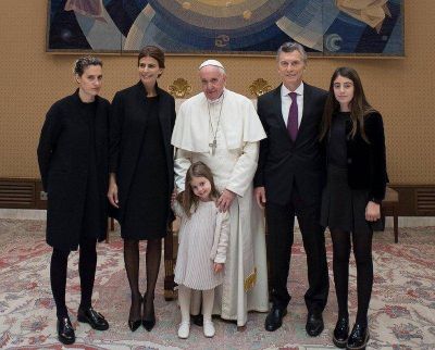 El Papa y Macri mantuvieron una larga charla sobre la situacin del pas y del mundo
