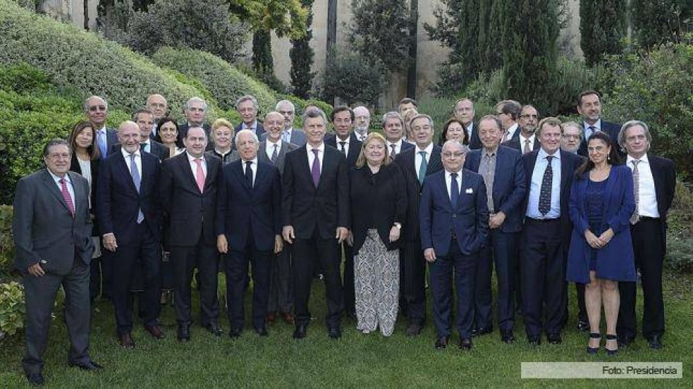 Macri pidi a los embajadores en Europa convertir en cosas concretas el inters por el pas