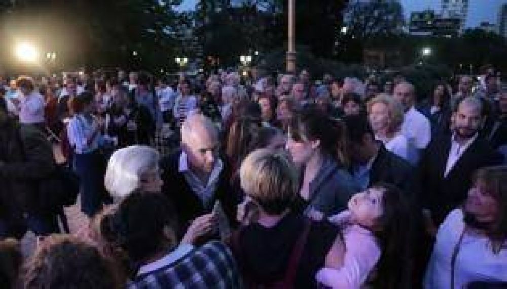 Larreta encabez� la reinauguraci�n de Barrancas de Belgrano