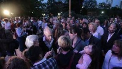 Larreta encabez� la reinauguraci�n de Barrancas de Belgrano