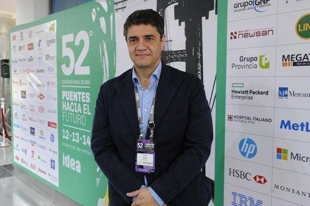 Jorge Macri estuvo presente en el Coloquio Anual de Idea 2016