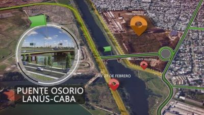 Un nuevo puente conectar� Capital y la Zona Sur del GBA