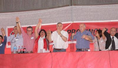 Fuerte apoyo a la gesti�n del gobernador Morales