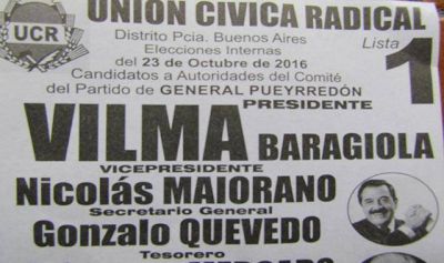 Se recalienta la interna radical: impugnaron a una de las listas
