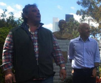 Ducot� estuvo presente en el acto por el D�a de la Lealtad Peronista