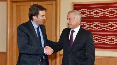 C�ceres dialog� con el canciller chileno por la escombrera de Pelambres