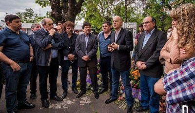 GRINDETTI PARTICIP� DEL ACTO POR EL D�A DE LA LEALTAD PERONISTA