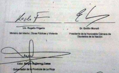 La Rioja podr�a ir a la justicia por el punto de coparticipaci�n