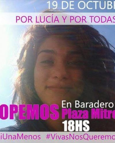 Marcha pidiendo justicia por Luc�a P�rez