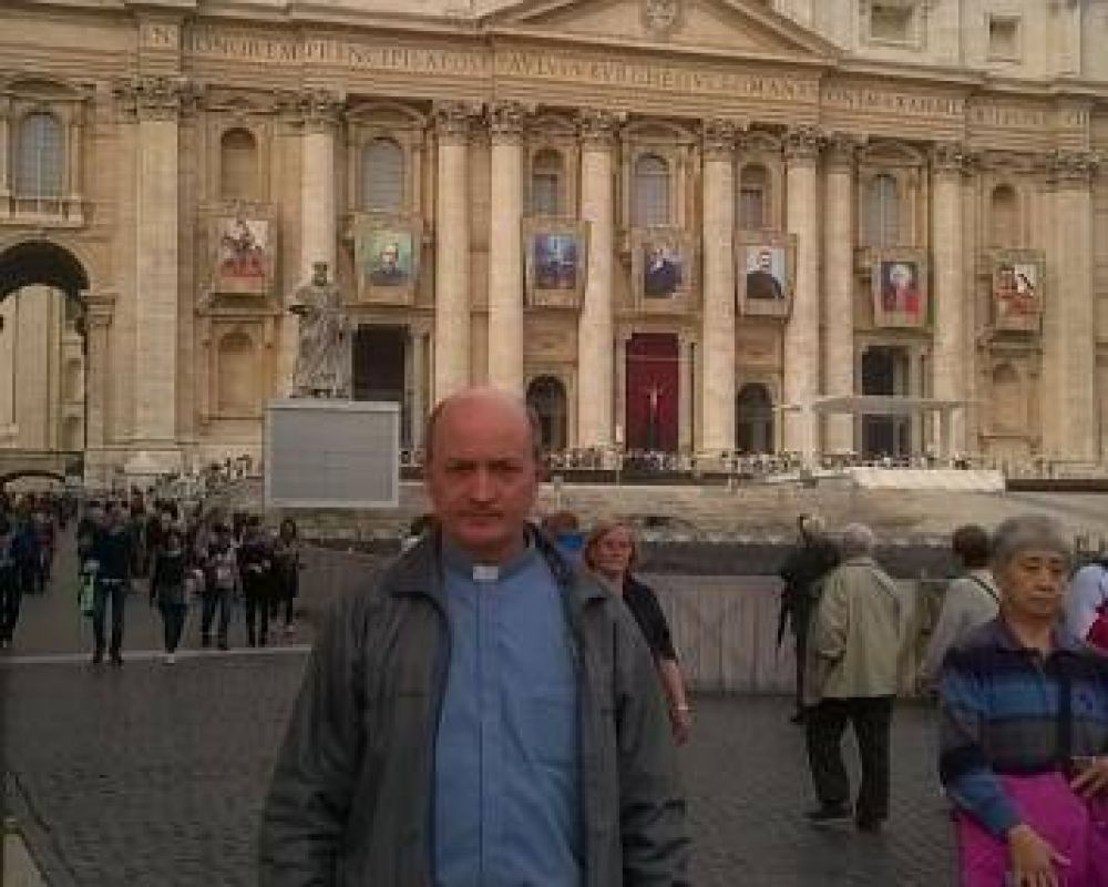 Hctor Molfesa particip de la canonizacin del cura Brochero en Roma