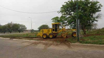Limpian desag�es en San Pedro trabaja por los pr�nisticos de lluvias