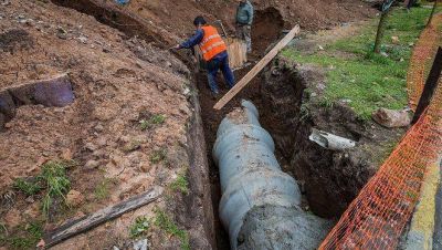 COMENZ� LA CONSTRUCCI�N DEL ALIVIADOR EN REMEDIOS DE ESCALADA