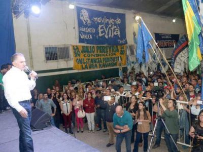 El peronismo varelense conmemor� el D�a de la Lealtad