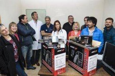 Importante donaci�n al Hospital Municipal