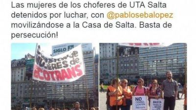 Ya es p�blica la complicidad del Partido Obrero en la toma de la Sede de UTA de Salta