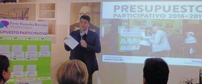 Se lanz� votaci�n de los proyectos para el presupuesto participativo