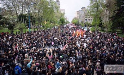 �Basta de femicidios�, el pedido de miles de mujeres en Mar del Plata