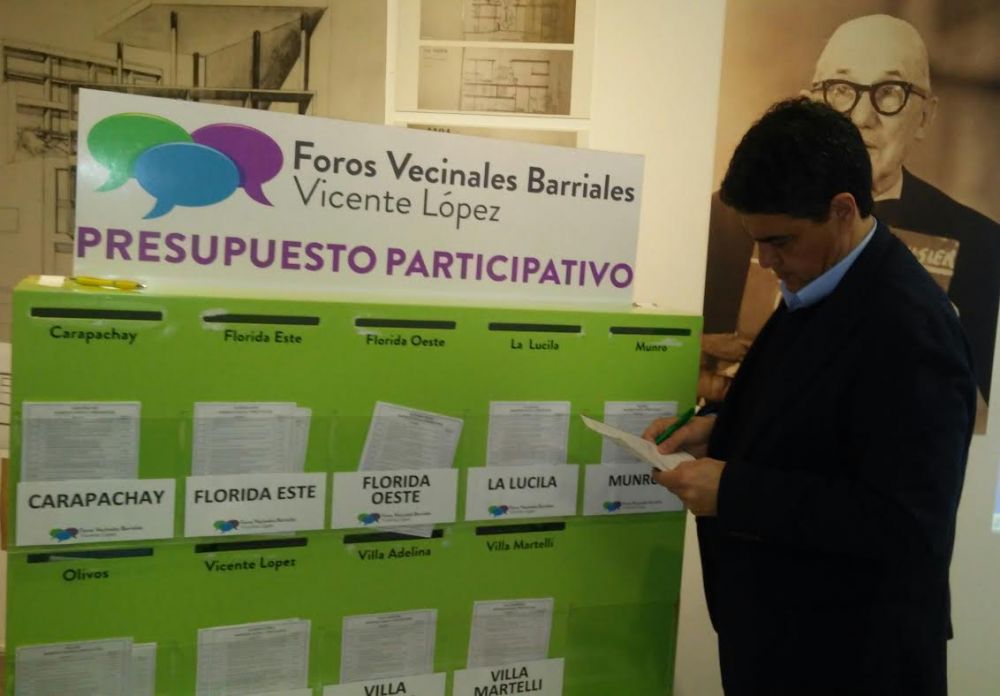 Jorge Macri particip del inicio de los proyectos del Presupuesto Participativo 2017