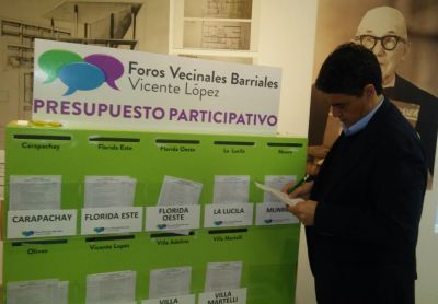 Jorge Macri particip� del inicio de los proyectos del Presupuesto Participativo 2017