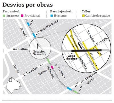 Con luz verde de la Justicia, retoman el lunes las obras del viaducto Balb�n en Saavedra