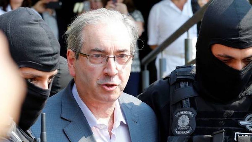Reuni�n de emergencia de Temer con su equipo tras el arresto de Cunha
