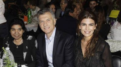 Mauricio Macri y Juliana Awada participaron de la cena anual de la fundaci�n Margarita Barrientos